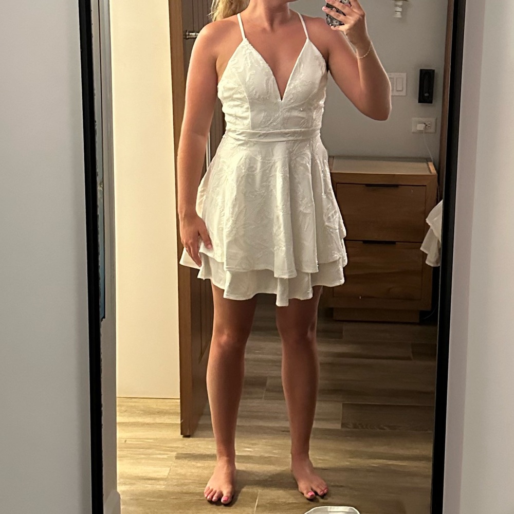 Short White Dress